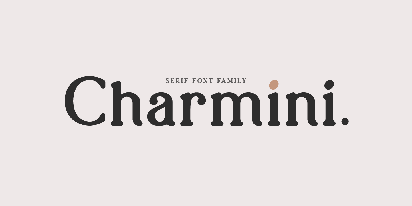 Charmini Bold Italic Font preview